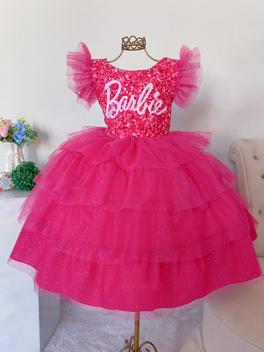 Vestido Infantil Barbie Luxo Festa Aniversário - Charlotte Store - Vestido  Infantil - Magazine Luiza