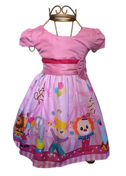 Vestido Circo Vestido De Ano Para Festa Vestido Infantil Circo