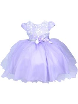 Vestido Infantil Lilás Social Princesa Sofia Rapunzel 1 A 3 - Baby's -  Vestido Infantil - Magazine Luiza