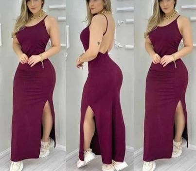 Vestido costa 2025 aberta longo