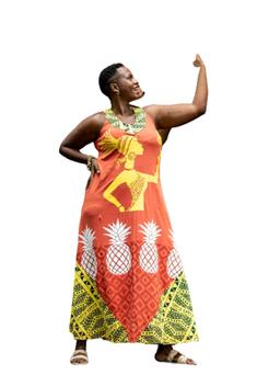 Vestidos longos on sale afros