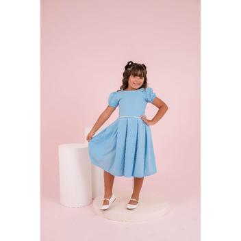 Vestido De Festa Moda Infantil EvangÃ©lica Vestido Midi Roupa