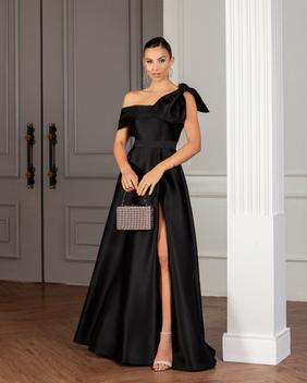 Vestido Preto Vestido Madrinha Luxo Longo Vestido Preto Vestido De