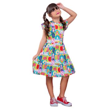 Vestido Rodado Menina Infantil Criança Antialérgico Garantia Folheados -  Presente Lembrancinha Aniversário Mãe Namorada Noiva Filha Natal - Samics  Kids - Vestido Infantil - Magazine Luiza