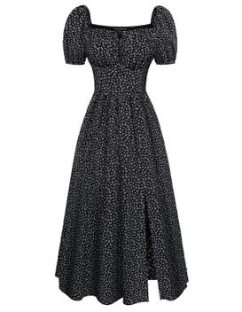 Vestido Largo Renacentista Con Capucha Y Cordones Para Mujer - Estilo Medieval, Mangas Acampanadas, Ideal Para Fiestas Temáticas Y Eventos Históricos