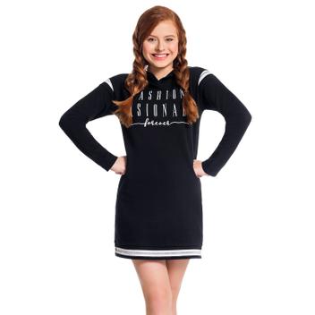 vestido moletom puma