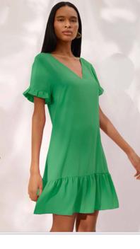 Morena vestido verde 2025