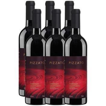 Vinho Tinto Pizzato Cabernet Sauvignon Reserva 750ml Kit 6un - Vinho ...
