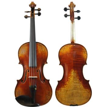 WUQIMUSC Violino branco inacabado Guarneri violino 4/4