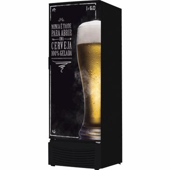 Geladeira/refrigerador 402 Litros 1 Porta Adesivado Porta de Chapa - Fricon - 110v - Vcfc-402c