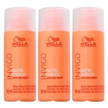 Wella Professionals Invigo Nutri-Enrich Kit com Três Shampoos