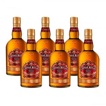 Whisky Escocês Chivas Extra 750ml Caixa com 6 unidades - Chivas