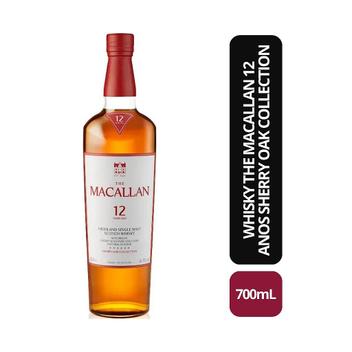 Whisky Macallan Sherry Oak 12 anos 700mL - Whisky - Magazine Luiza