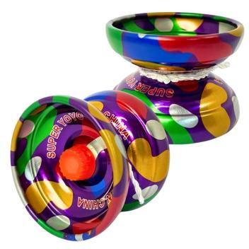 Yoyo Infántil Super Giro Aluminio Rolamento - Zoop Toys - Ioiô