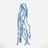 3 Fios de Pedras Oval 11x7mm 96un Cristal Azul Irisado 35cm