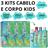 3 Kits P/ Recém Nascido Kit Cabelo e Corpo Higiene Infantil!