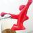 3PCS Novo Abridor de Garrafa do Homem Vermelho Abridor de Vinho Wine Stopper Creative Novelty Funny Kitchen Bar Tool Fun Man Opener Presente de Natal Abridores(Vermelho)