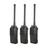 3X Radiocomunicador Profissional Intelbras Rpd8 Vhf 5 Watts