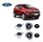 4 Coxim Suspensão Dianteira Traseira Ford Ecosport 2016 2017 2018