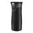 450ML Garrafa térmica Termos Viagens Canecas Garrafa Garrafa Termica Tumbler Canecas Copos de Café Garrafas de Água De Aço Inoxidável Frascos de vácuo e termoses (preto)