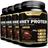 4X Whey Protein Power Nutrition Chocolate Hf Suplementos