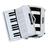 Acordeon 8 Baixos ACM0822 PWH Branco Perola Michael C/ Bag