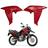 Aleta Guia Aba Lateral Asa Tanque Vermelho Maceio Rally Honda Xre 300 2016