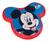 Almofada infantil mickey mouse 35cmx31cm - disney lepper