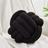 Almofada Knot Uvvyui Knot Ball Soft Home Decor 35 cm preta