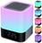 Alto-falante Bluetooth Gallstep Night Lights com despertador