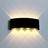 Arandela balizador 8w led wall light