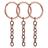 Argola Italiana Rose Gold 32mm Com Corrente 100 Unidades