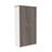 Armario Alto 02 Portas P25 Pandin 1,60 M Walnut e Branco