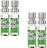 ARROMATIZANTE BUCAL PEPPERMINT SPRAY BIO HALITZ 6ml  NATUFLORES Kit 4un