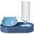 Automatic Cat Bowl Water Dispenser Automatic Water Storage Cat Dog Food Bowl Water Food Container Pet Feeder Cat Feeder Suprimentos de alimentação e rega de gatos