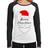 Baby Look Raglan Merry Christmas Manga Longa - Foca na Moda