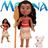 Baby Moana Boneca Infantil Articulada Colorida Para Crianças