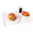 Bandeja Fast Food 50un 44x30cm Pleion Diversas Cores Restaurante Refeitorio 