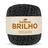 Barbante Brilho Ouro 4/6 400G Preto 250 Euroroma