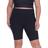 Bermuda Plus Size Academia Fitness Preta Cotton