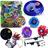 Beyblade Metal 4 com 2 Lançadores + Arena de Brinquedo Inclusa