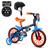 Bicicleta Aro 12 Caloi Power Rex Nathor Garrafinha Capacete