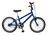 Bicicleta Aro 20 Tipo Cross Free Style Bmx Azul - Ello Bike
