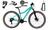 Bicicleta Aro 29 Absolute Hera Feminina Câmbios Shimano Altus 27v Freios Hidráulicos Garfo com Trava no Guidão Pneu com Faixa Bege - Verde