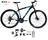  Bicicleta Aro 29 GTA Start Kit 2x9 Gta Sunrun Freio Disco K7 11/36 Pedivela 24/38d Garfo com Trava - Preto/Azul