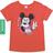 Blusa Infantil Cativa Disney Manga Curta em Viscose e estampa em Glitter