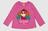 Blusa Menina Manga Longa Rosa Skye Patrulha Canina Malwee Kids