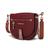 Bolsa de ombro MKF Collection Drew Vegan Leather Color Block