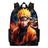 Bolsa Masculina Feminina Mochila Personagens Animados Naruto m12