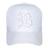 Boné Blck Trucker Alto Relevo Snapback Unissex - Branco